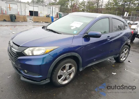 2016 Honda Hr-V Ex-L из США, поврежденный, VIN 3CZRU6H7XGM761555